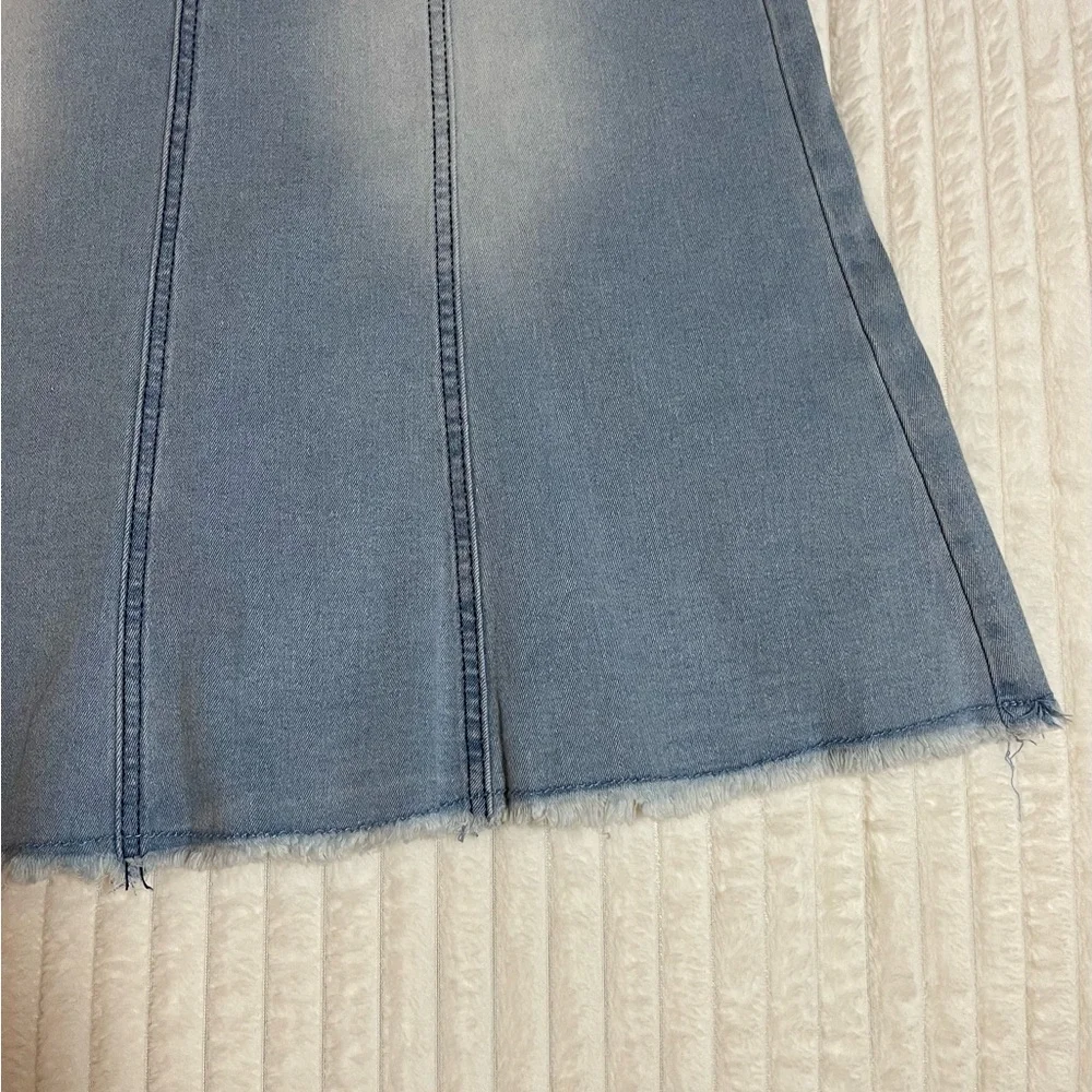 Boutique Denim Midi Skirt | Worn Once - Picture 5 of 10